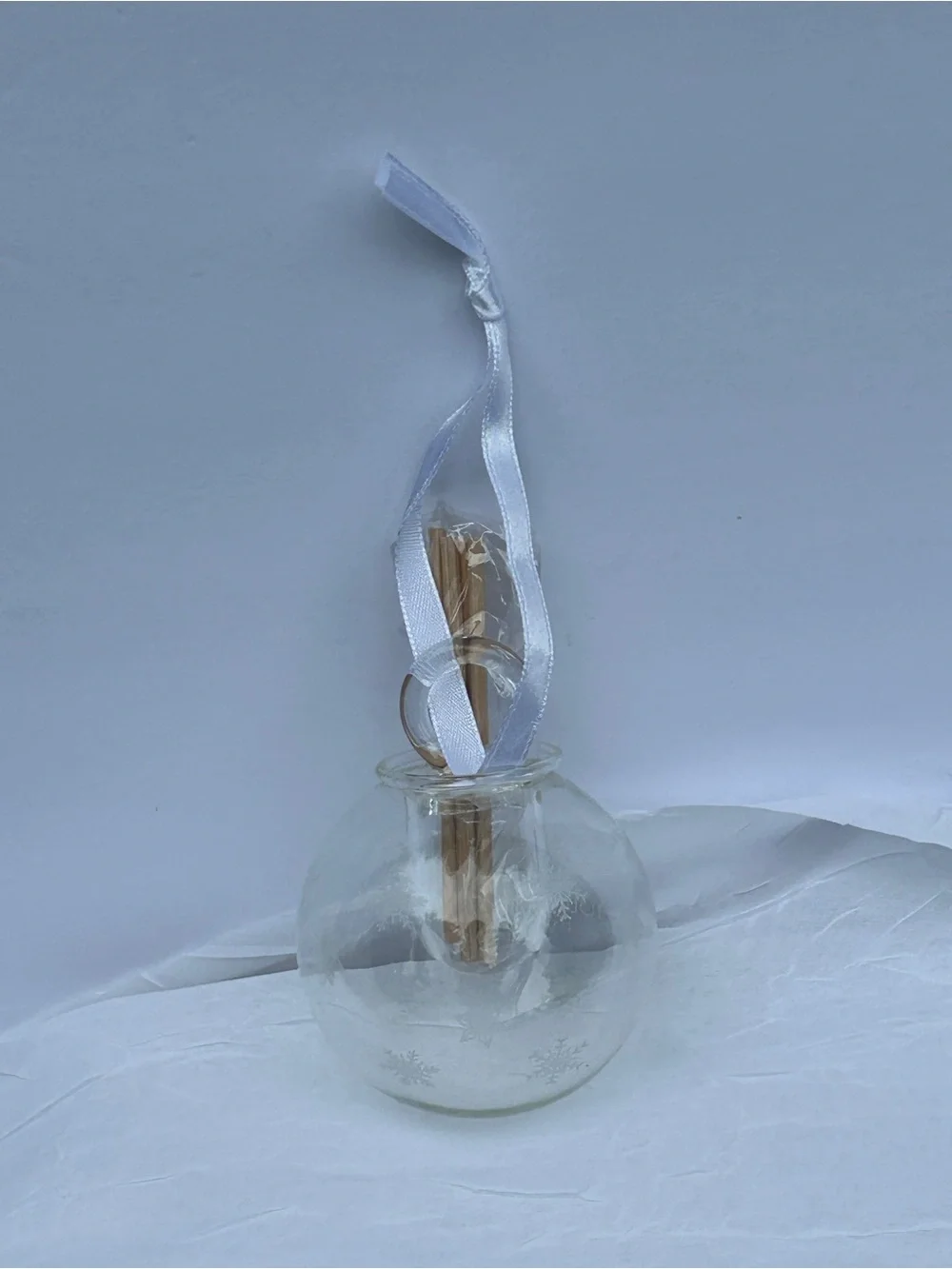 Young Living Clear Glass Reed Diffuser Ornament